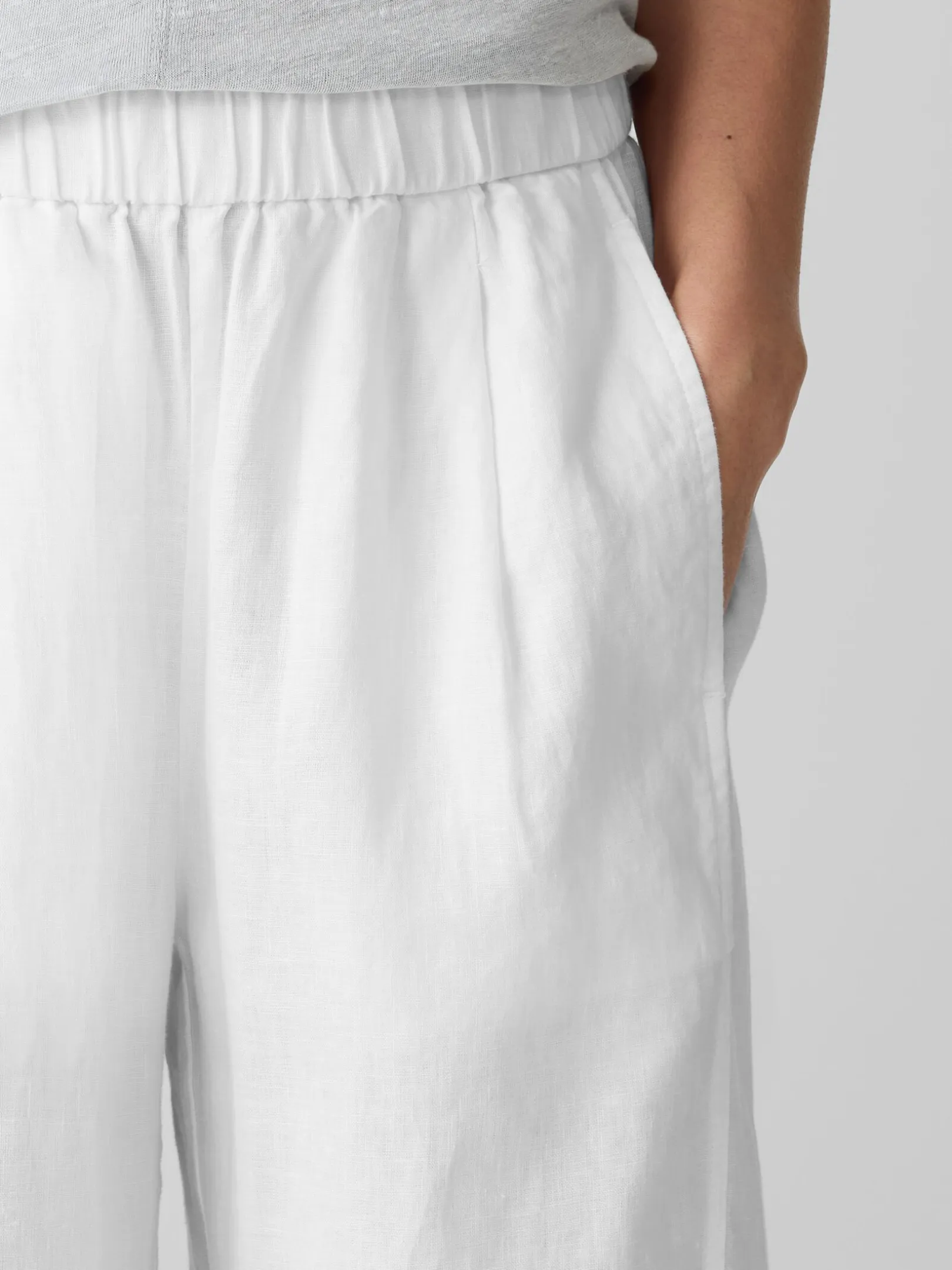 Organic Linen Lantern Pant
