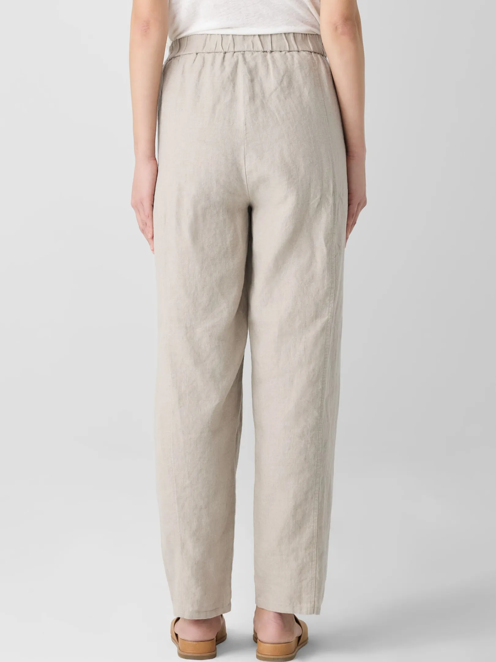 Organic Linen Lantern Pant