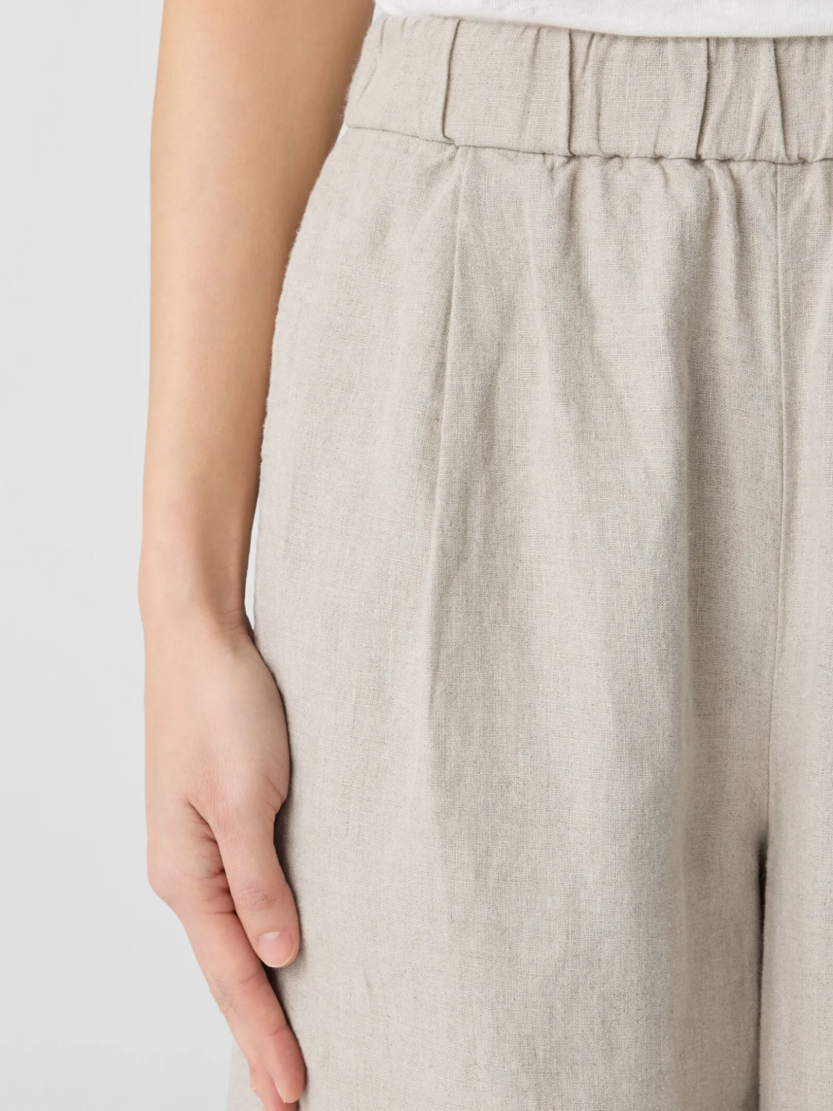 Organic Linen Lantern Pant