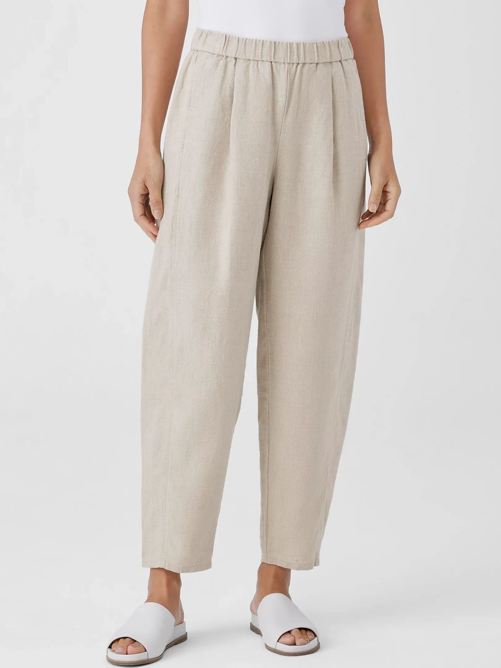 Organic Linen Lantern Pant