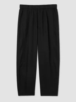 Organic Linen Pleated Lantern Pant