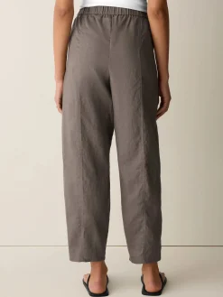 Organic Linen Pleated Lantern Pant