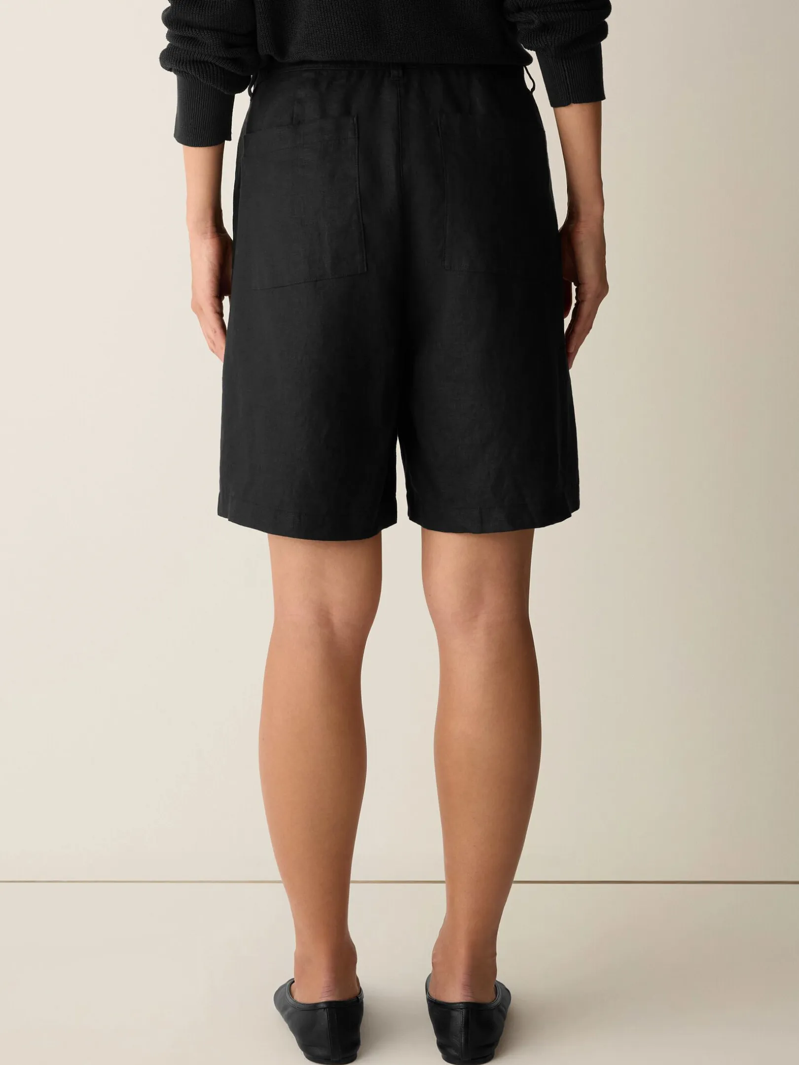 Organic Linen Shorts
