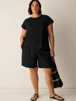 Organic Linen Shorts