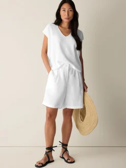 Organic Linen Shorts