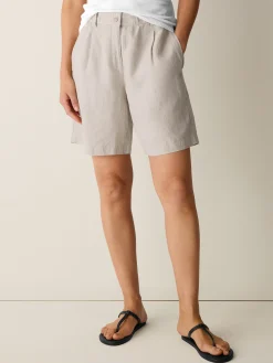 Organic Linen Shorts