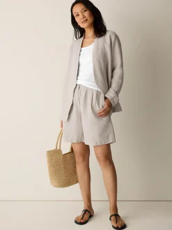 Organic Linen Shorts