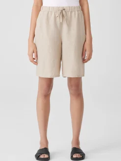 Organic Linen Shorts