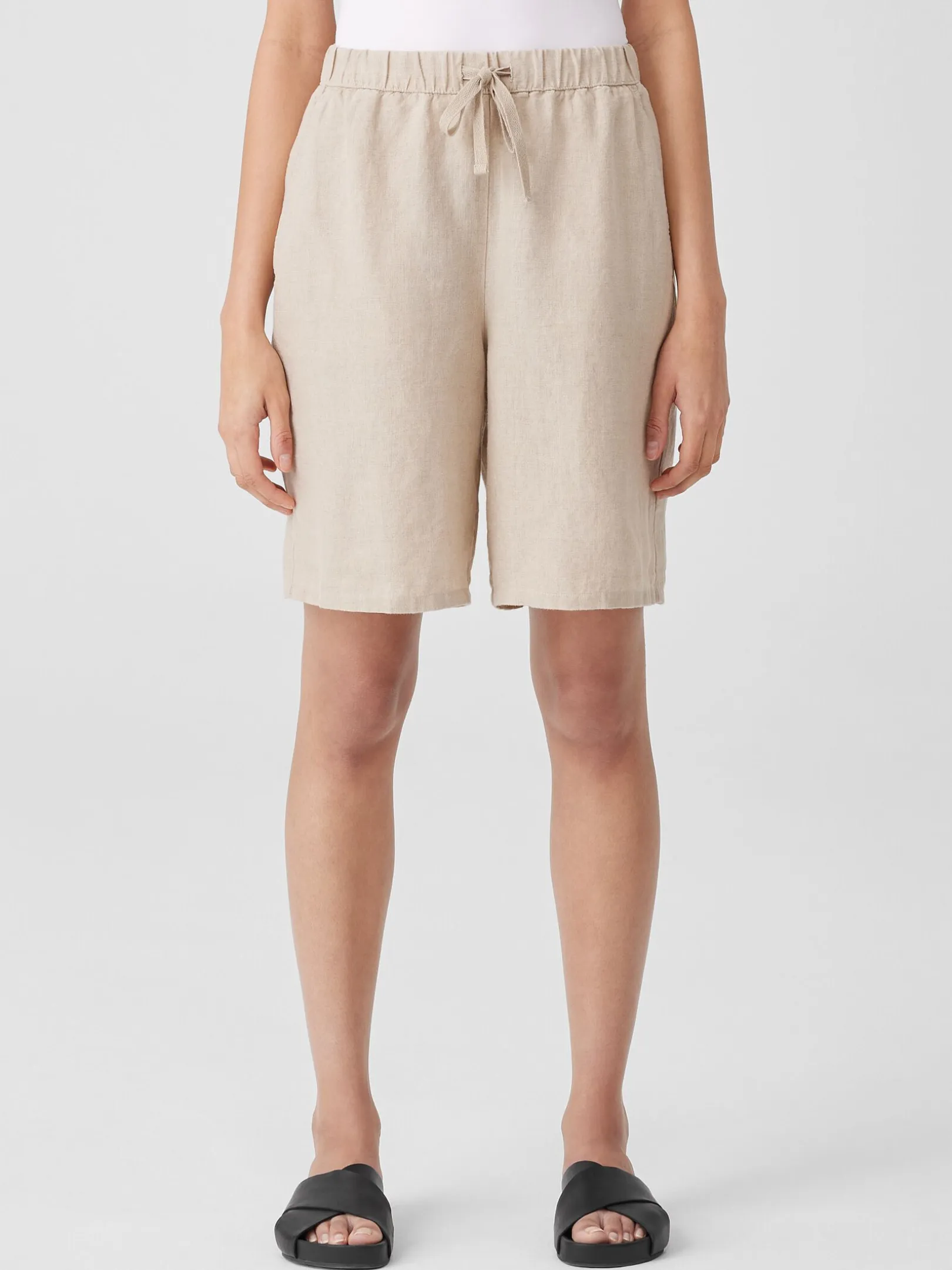 Organic Linen Shorts