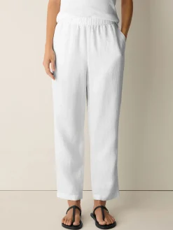 Organic Linen Tapered Pant