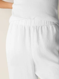 Organic Linen Tapered Pant