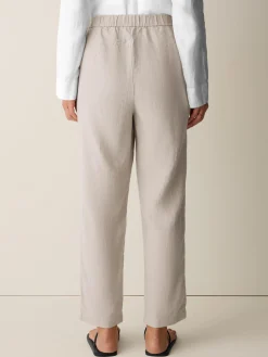 Organic Linen Tapered Pant
