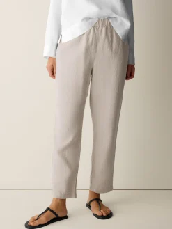 Organic Linen Tapered Pant