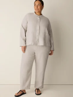 Organic Linen Tapered Pant