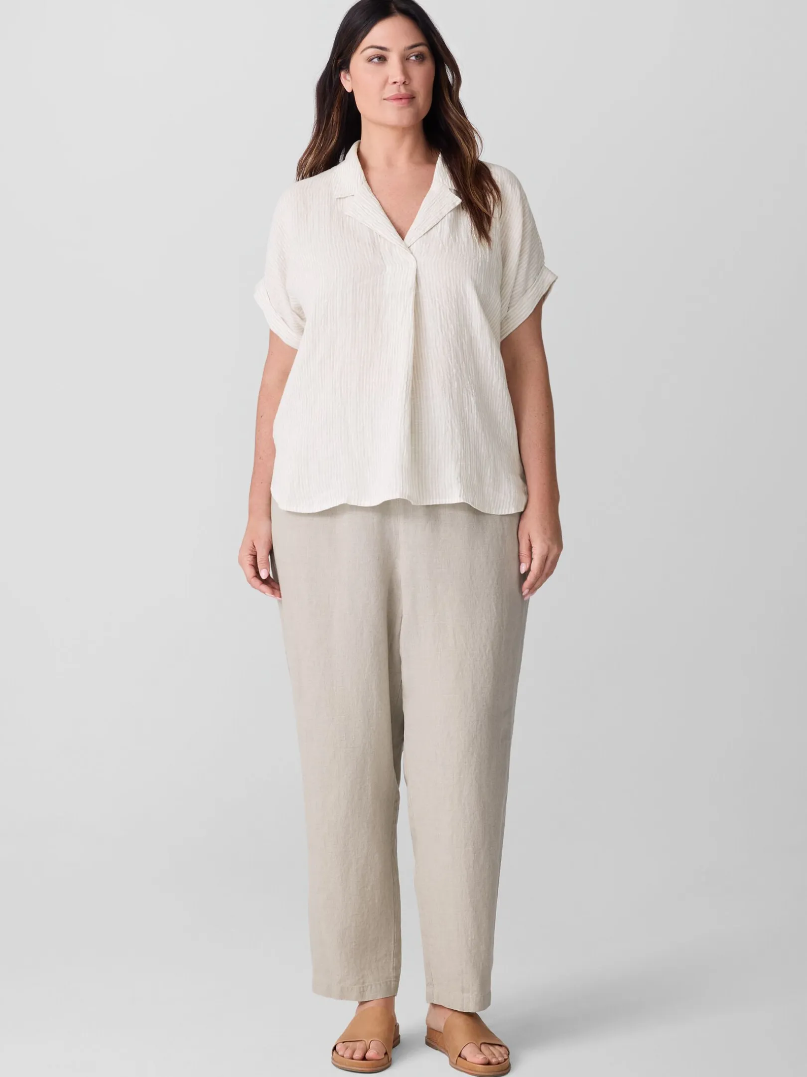 Organic LinenTapered Pant