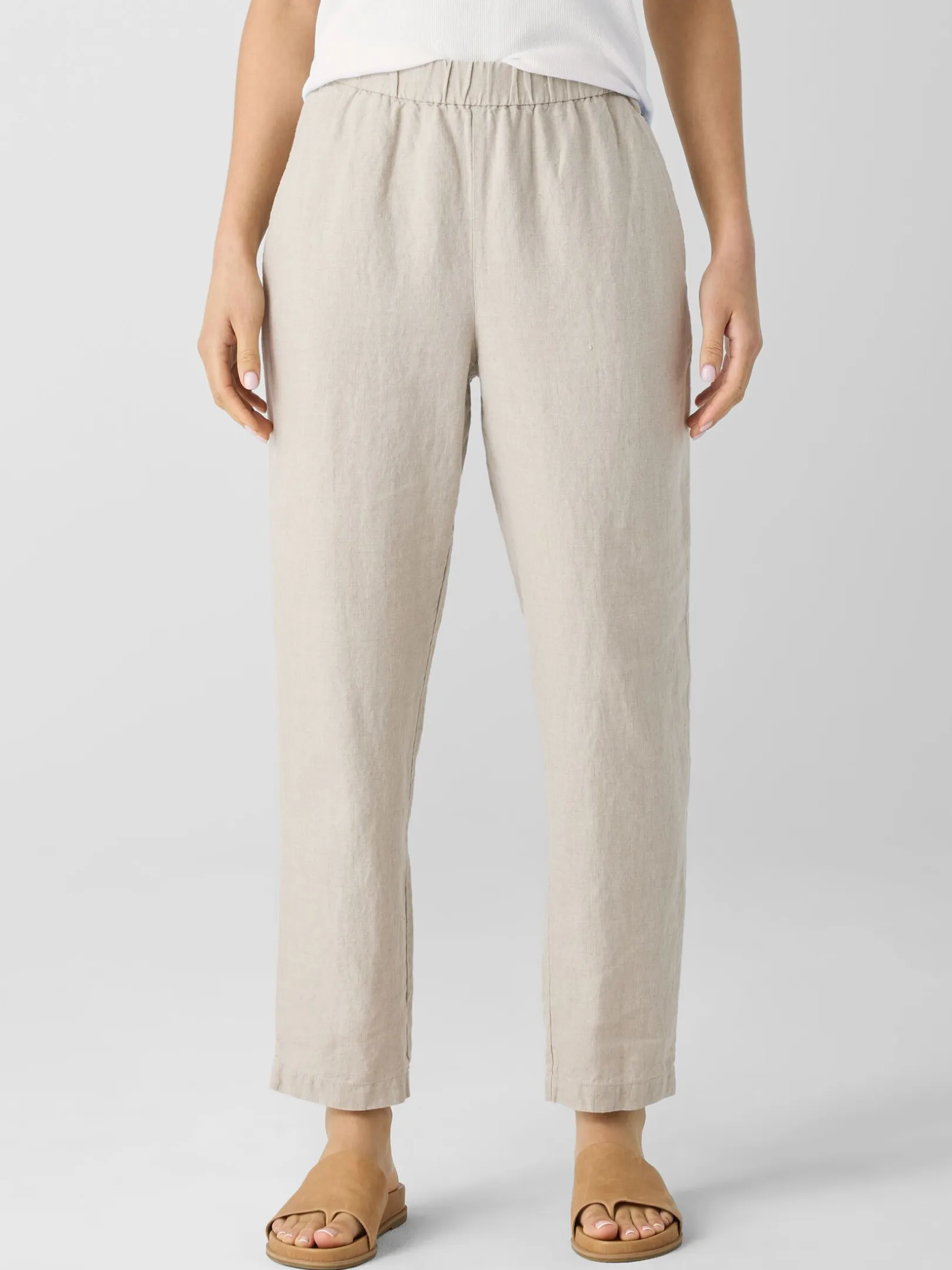 Organic LinenTapered Pant