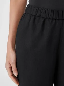 Organic Linen Tapered Pant