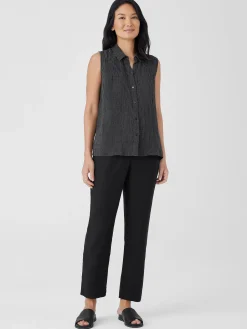 Organic Linen Tapered Pant