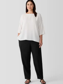 Organic Linen Tapered Pant