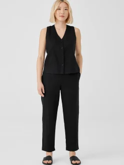 Organic Linen Tapered Pant