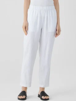 Organic Linen Tapered Pant