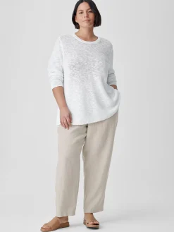 Organic Linen Tapered Pant