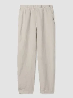 Organic Linen Tapered Pant