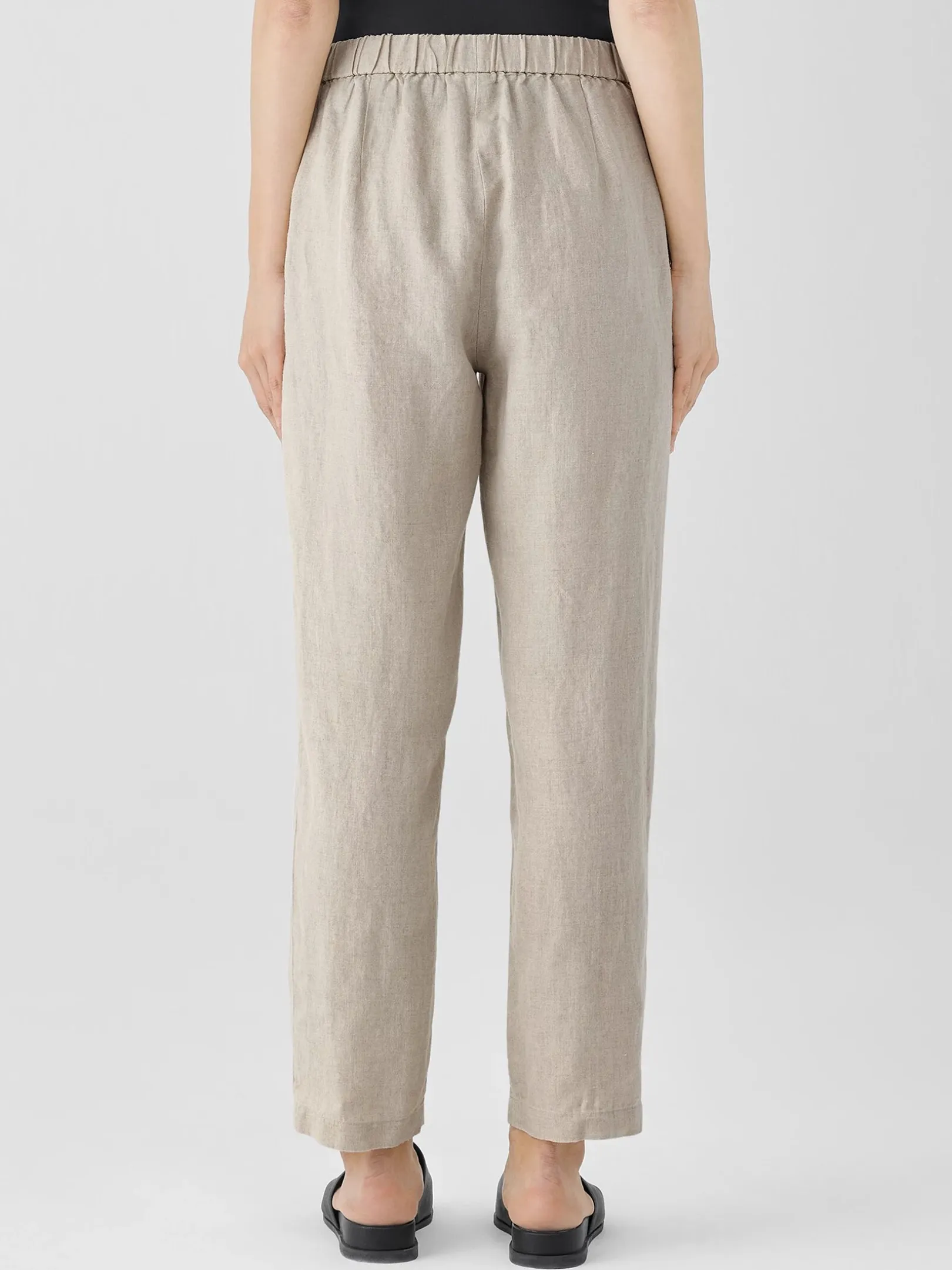 Organic Linen Tapered Pant