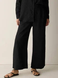 Organic Linen Wide-Leg Pant