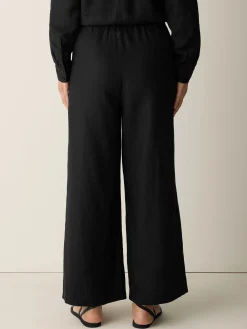 Organic Linen Wide-Leg Pant