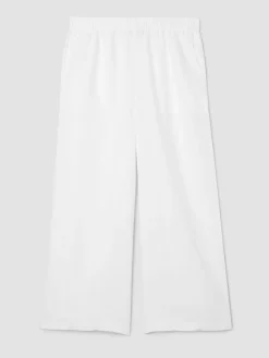 Organic Linen Wide-Leg Pant
