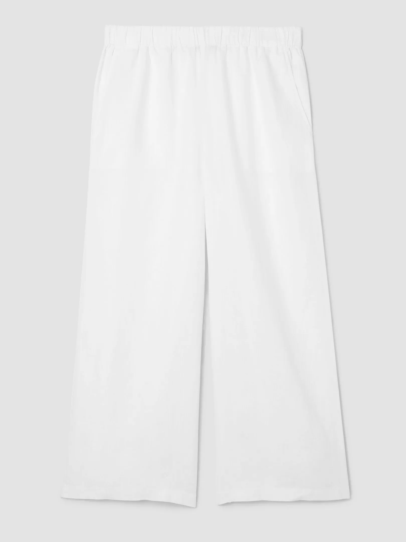 Organic Linen Wide-Leg Pant