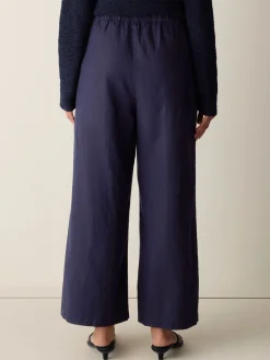Organic Linen Wide-Leg Pant