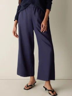 Organic Linen Wide-Leg Pant