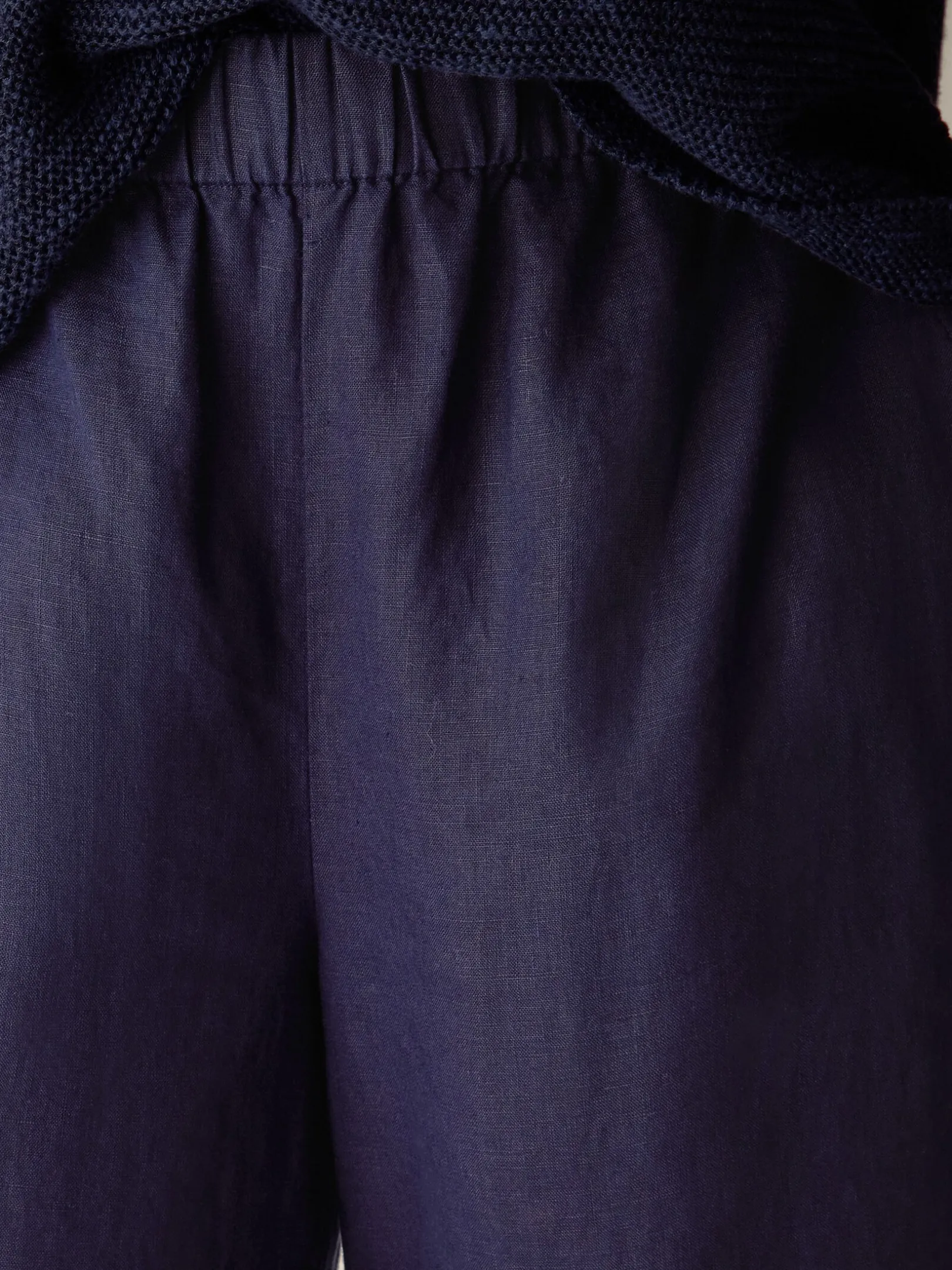 Organic Linen Wide-Leg Pant