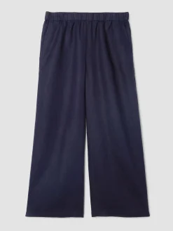 Organic Linen Wide-Leg Pant
