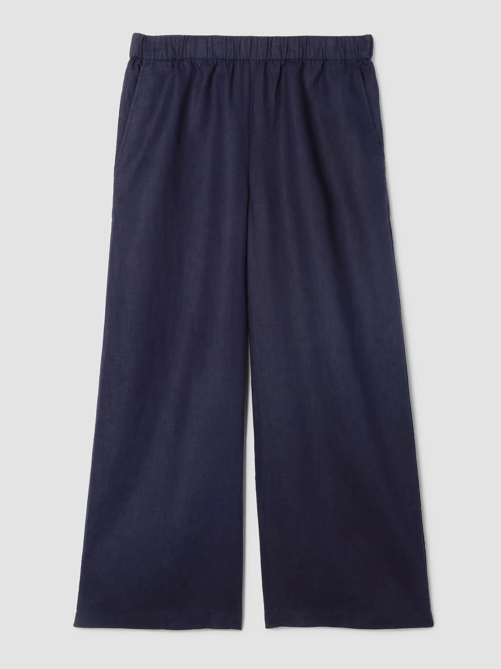 Organic Linen Wide-Leg Pant