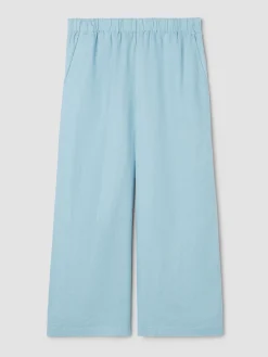 Organic Linen Wide-Leg Pant