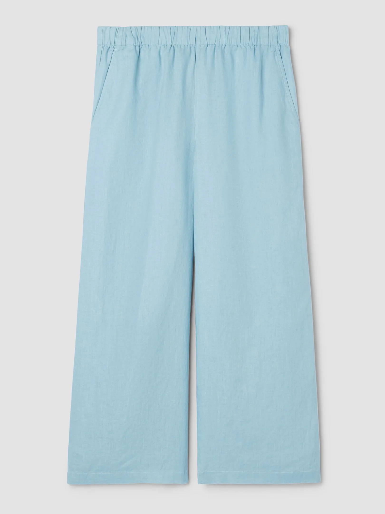 Organic Linen Wide-Leg Pant