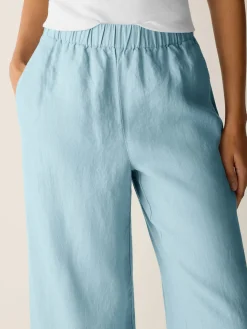 Organic Linen Wide-Leg Pant