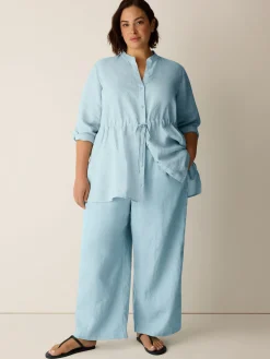 Organic Linen Wide-Leg Pant