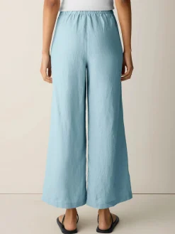 Organic Linen Wide-Leg Pant