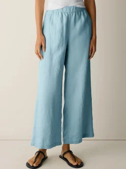 Organic Linen Wide-Leg Pant