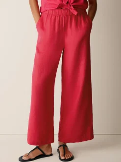 Organic Linen Wide-Leg Pant