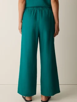 Organic Linen Wide-Leg Pant