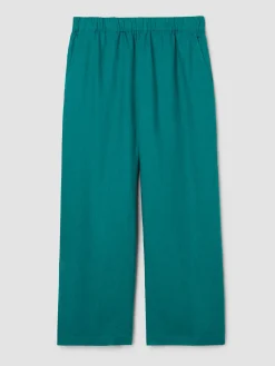 Organic Linen Wide-Leg Pant