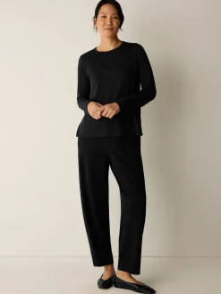 Organic Pima Cotton Jersey Long-Sleeve Tee
