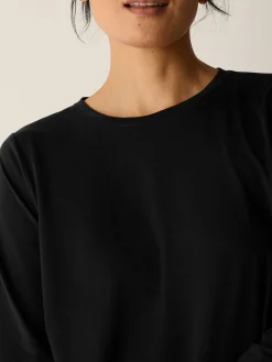 Organic Pima Cotton Jersey Long-Sleeve Tee