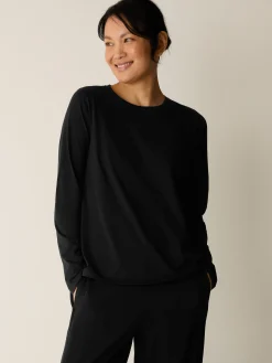 Organic Pima Cotton Jersey Long-Sleeve Tee