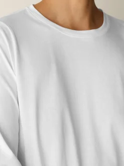 Organic Pima Cotton Jersey Long-Sleeve Tee